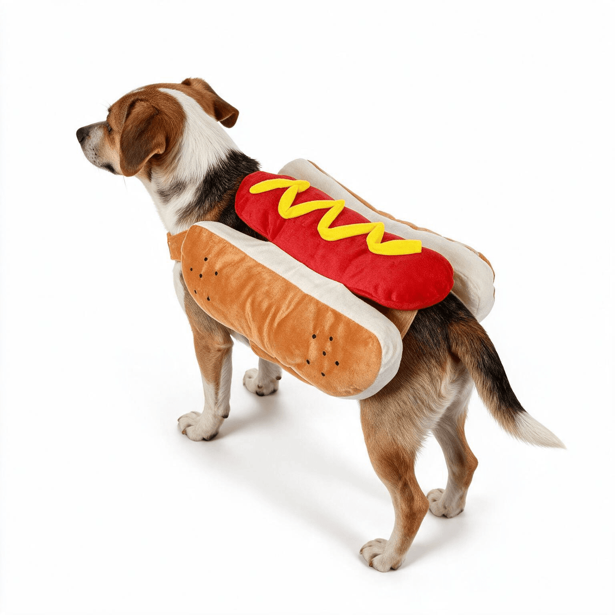 Halloween Pet Hot Dog Costume – Funny Dress-Up for Dogs & Cats - CJGD130569701AZ - Furrkins