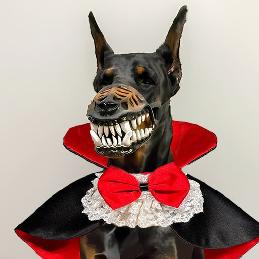 Funny Dog Halloween Mask – European Style Pet Costume - CJYD242227901AZ - Furrkins