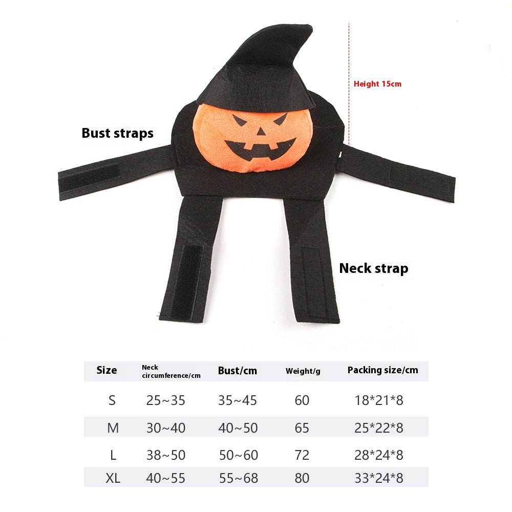 Halloween Pet Ghost Costume – Funny Dress-Up for Dogs - CJGD213526105EV - Furrkins