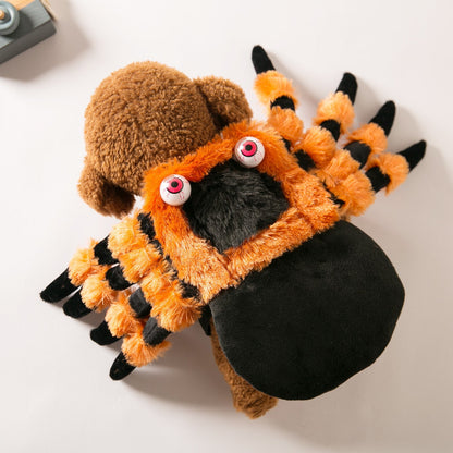 Halloween Spider Pet Costume – Red-Eyed Dress-Up for Cats & Dogs - CJYD245405301AZ - Furrkins